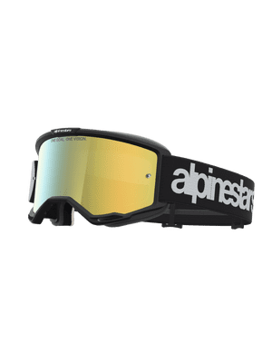 Alpinestars Vision 5 Hone Goggles -Black White Mirror Lens