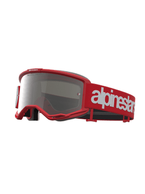 Alpinestars Vision 5 Hone Goggles -Red White Mirror Lens