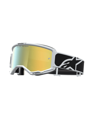 Alpinestars Vision 5 Rora Goggles -Black White Mirror Lens