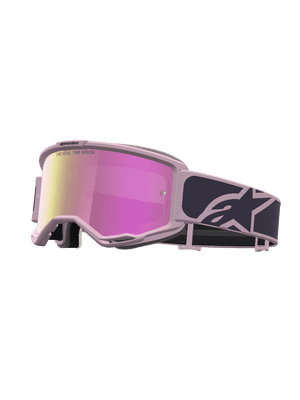 Alpinestars Vision 5 Rora Goggles -GreyStone Pink Mirror Lens