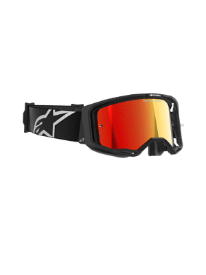 Alpinestars Vision 8 Corp Black Goggles - Mirror Lens