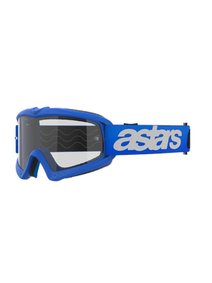 Alpinestars Vision Youth Blaze Blue Goggles - Clear Lens