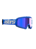Alpinestars Vision Youth Blaze Blue Goggles - Mirror Lens