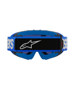 Alpinestars Vision Youth Blaze Blue Goggles - Mirror Lens