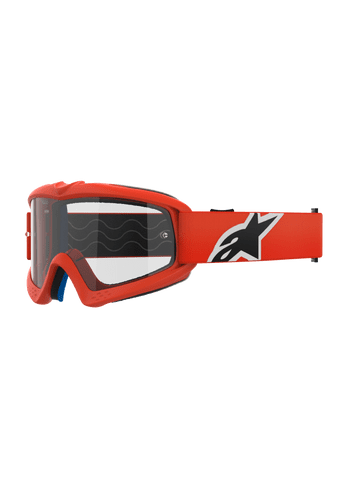 Alpinestars Vision Youth Corp Orange Goggles - Clear Lens