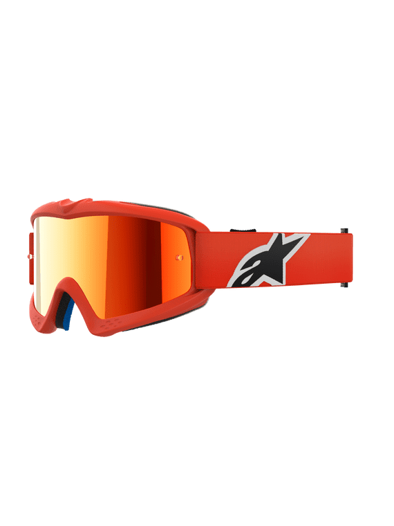 Alpinestars Vision Youth Corp Orange Goggles - Mirror Lens