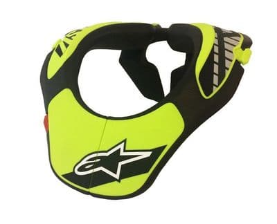 Alpinestars Youth Bionic Neck Support - Black/ Flo