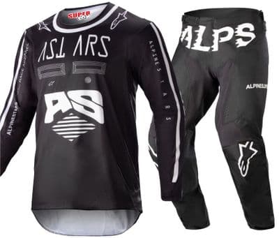 Alpinestars Youth Found Motocross Kit Combo- Black