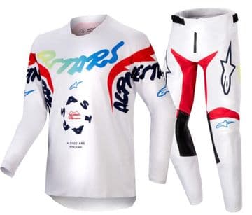 Alpinestars Youth Racer Hana Motocross Kit Combo- Multi