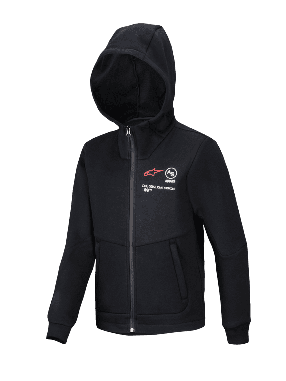 Alpinestars Youth Racer MX Windproof Zip Fleece - Black