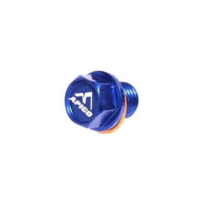 Apico Magnetic Sump Drain Bolt Bolt - KTM/ HUSKY/ GAS GAS Blue