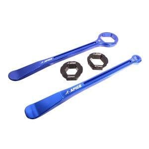 Apico Tyre Lever & Wrench Set Inc10,13,22,27,32mm