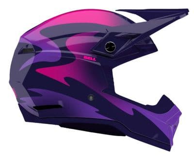 Bell Moto-10 MIPS Fluid Motocross Helmet - Purple