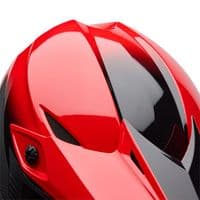 Bell MX-10 MIPS Aviator Motocross Helmet - Red Black