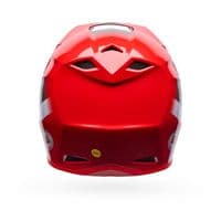Bell MX-10 MIPS Aviator Motocross Helmet - Red Black