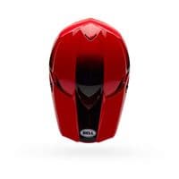 Bell MX-10 MIPS Aviator Motocross Helmet - Red Black