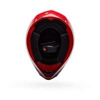 Bell MX-10 MIPS Aviator Motocross Helmet - Red Black