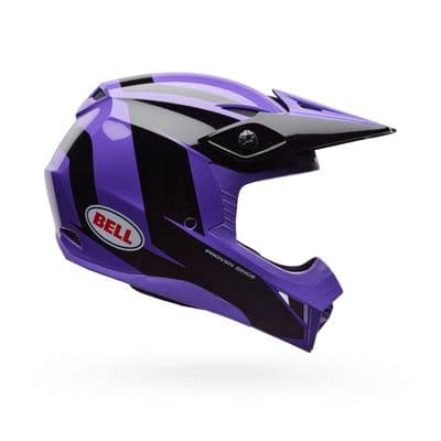 Bell MX-10 MIPS Talon Motocross Helmet - Purple