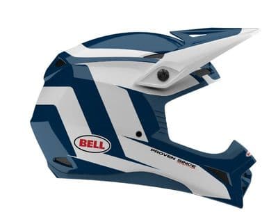 Bell MX-10 Talon Motocross Helmet - Blue White