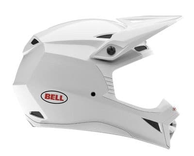 Bell Youth MX-10 Solid Motocross Helmet - White