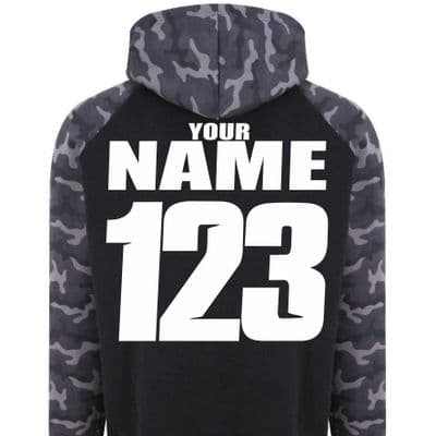 Custom Printed Hoody - Camo