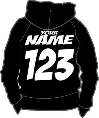 Custom Printed Hoody - Style 7