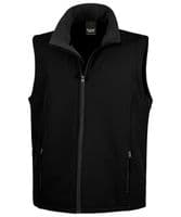 Custom Printed Softshell Bodywarmer - Black - Style 6