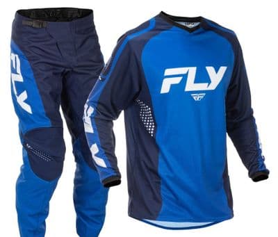 Fly F-16  Motocross Kit Combo - Blue White