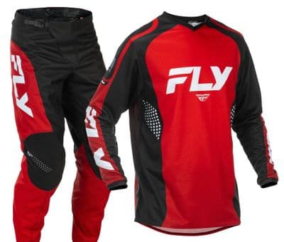 Fly F-16  Motocross Kit Combo - Red Black White