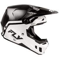 Fly Formula CC Objective MX Helmet - Black/ White