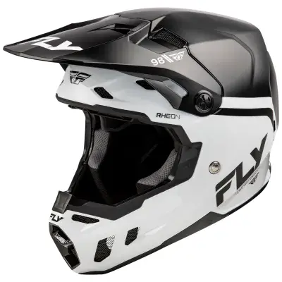 Fly Formula CC Objective MX Helmet - Black/ White