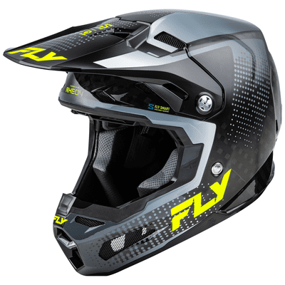 Fly Formula S Protocol MX Helmet - Black Carbon