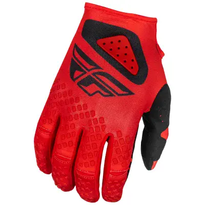 Fly Kinetic Centre Gloves - Red Black