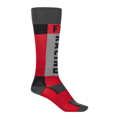 Fly MX Thick Motocross Socks - Red