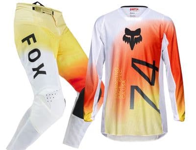 Fox 180 Air Haze Motocross Kit Combo - White