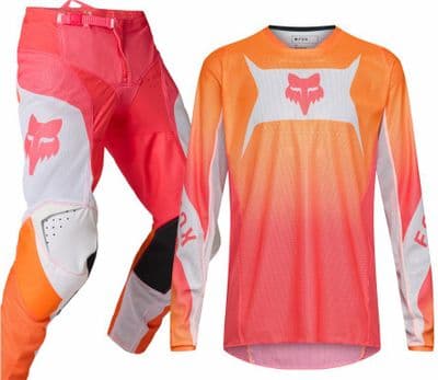 Fox 180 Air Taper Motocross Kit Combo - Neon Pink