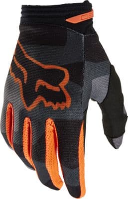 Fox 180 Bnkr Motocross Gloves - Grey Camo