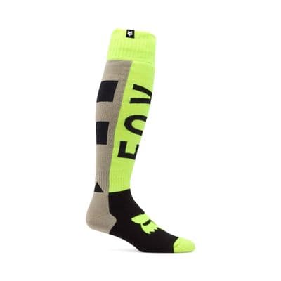 Fox 180 Collect Thick Motocross Socks - Yellow