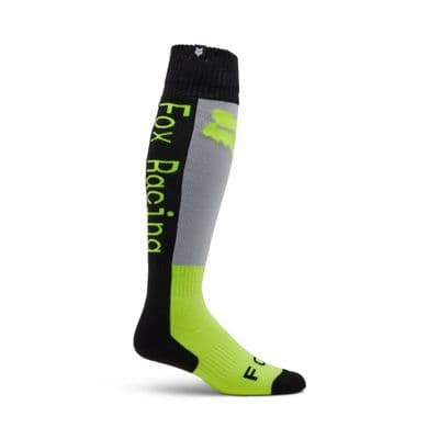 Fox 180 Lean  Thick Motocross Socks - Yellow