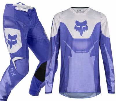 Fox 180 Noble Motocross Kit Combo - Dove Purple