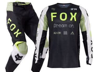 Fox 180 Race Spec Motocross Kit Combo - Black Green