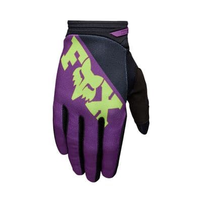 Fox 180 Raid Motocross Gloves- Purple