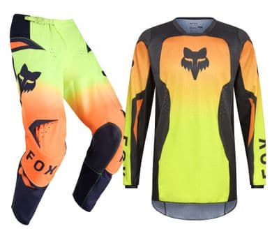 Fox 180 Shield Motocross Kit Combo - Yellow