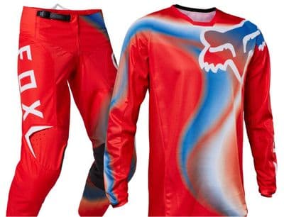 Fox 180 Toxsyk Motocross Kit Combo - Red