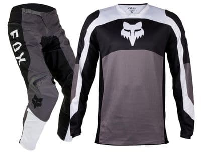 Fox 180 Youth Nitro Motocross Kit Combo - Black