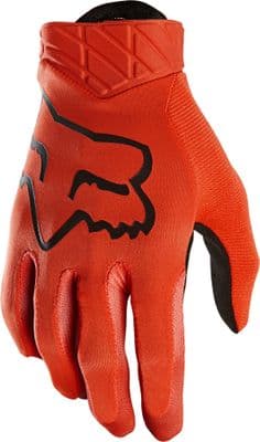 Fox Airline Motocross Gloves - Flo Orange