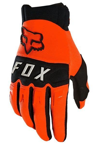 Fox Dirtpaw Motocross Gloves - Flo Orange