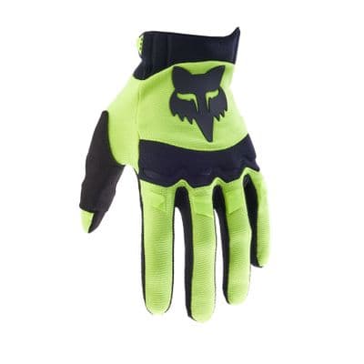Fox Dirtpaw Motocross Gloves - Yellow