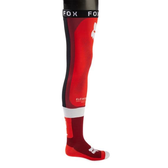 Fox Flexair Knee Brace Socks - Red
