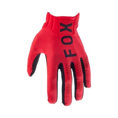 Fox Flexair Motocross Gloves - Red